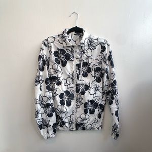 Floral windbreaker!